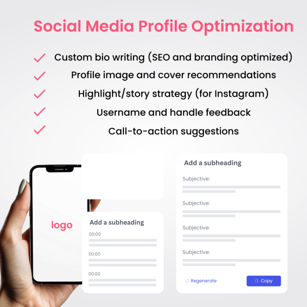 Social Media Profile Optimization